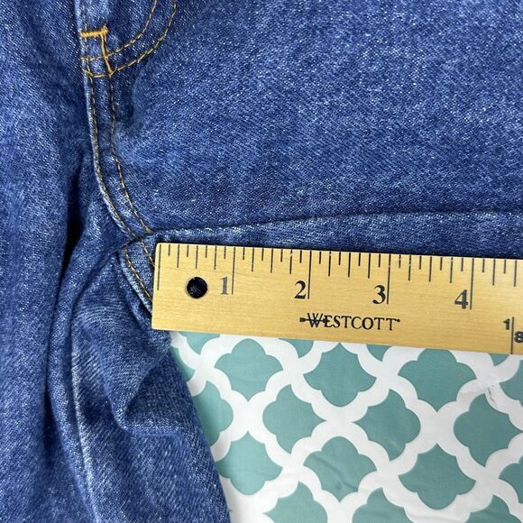 Vintage 1970s Levi's 25035 0214 Made in USA Jean Women Size 12 Blue ( 28x26 ) - Picture 14 of 16